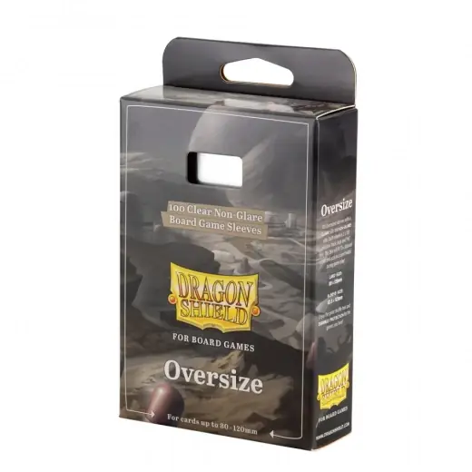Precis inkommet | Sleeves Dragon Shield 80 x 120 mm Clear/Non-Glare