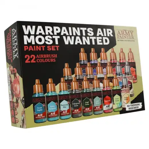 Rabatt | Army Painter Warpaints Air Most Wanted Paint Set
