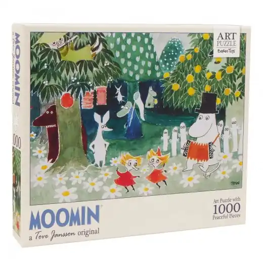 Specialpris - Pussel Mumin Musikträdgården 1000 Bitar