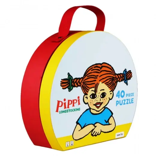 Pippi Långstrump - Resväska Med Pussel 40 Bitar | Erbjudandet går snart ut