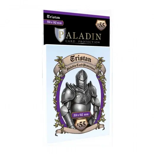 Missa inte erbjudandet | Paladin Sleeves 59 x 92 mm Tristan