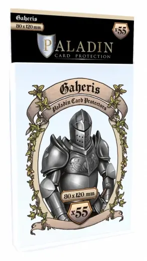 Paladin Sleeves 80 x 120 mm Gaheris - Passa på