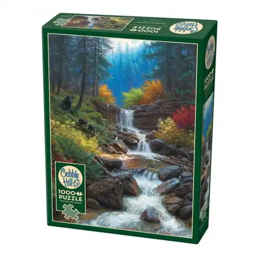 Sänkt pris | Cobble Hill Pussel - Mountain Cascade 1000 Bitar