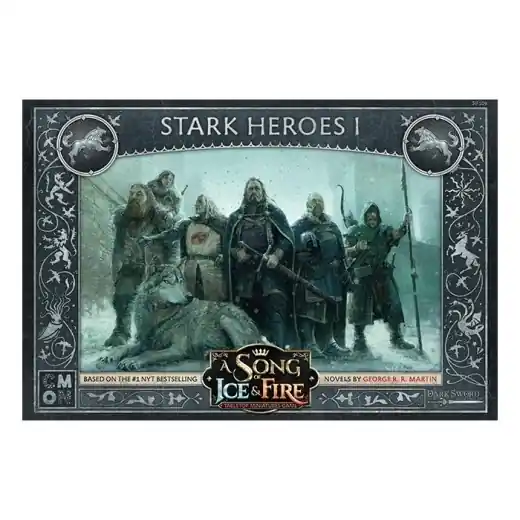 Finns att beställa | A Song of Ice & Fire Tabletop Miniatures Game - Stark Heroes 1 (Exp.)