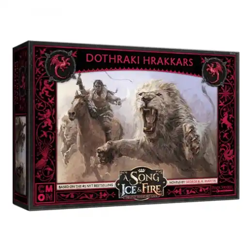 Nytt i sortimentet - A Song of Ice & Fire Miniatures Game - Dothraki Hrakkars (Exp.)
