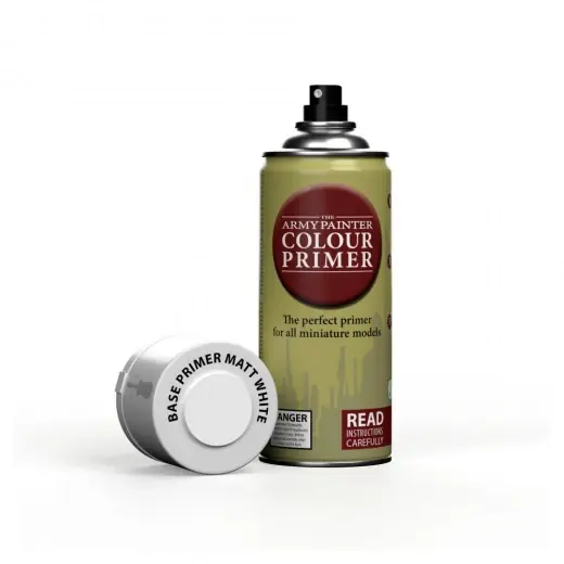 Army Painter Colour Primer Spray - Matt White - Prisnedsättning