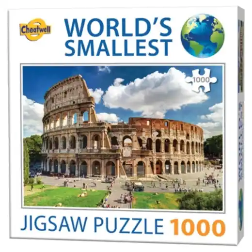 Världens Minsta Pussel The Colosseum, Rome 1000 bitar | Kampanjpris