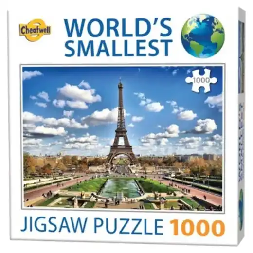 Världens Minsta Pussel Eiffel Tower, Paris 1000 bitar | Utförsäljning