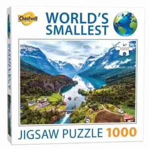 Världens Minsta Pussel Fjords Norge 1000 Bitar - Extra rabatt