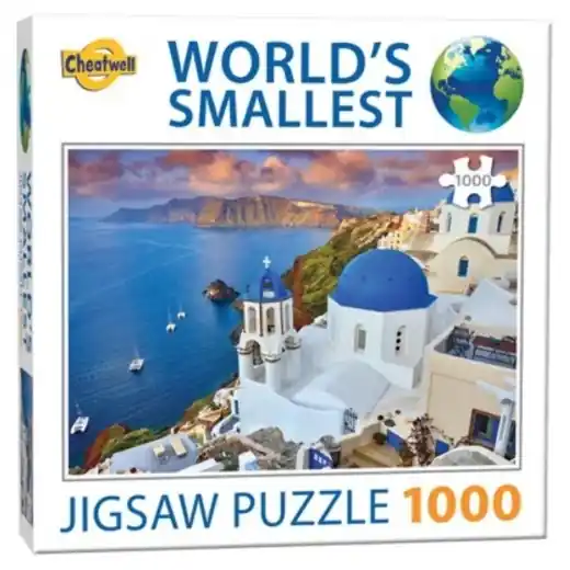 Världens Minsta Pussel Santorini 1000 bitar - Finns tillgänglig