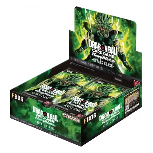 Dragon Ball Super Card Game Fusion World - Rivals Clash Booster Display FB06 | Så länge lagret räcker
