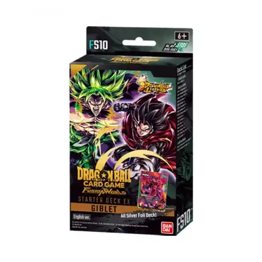 Dragon Ball Super Card Game Fusion World - Giblet - Starter Deck EX FS10 - Premiumkvalitet