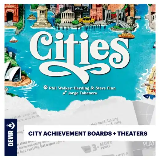 Mycket uppskattad - Cities City Achievement Boards + Theaters (Exp.)