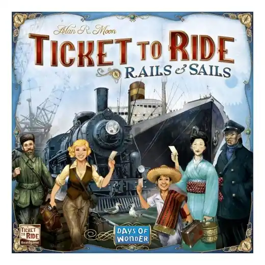 Lågt pris - Ticket to Ride Rails & Sails (Eng.)
