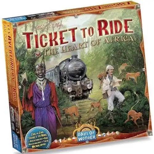 Ticket To Ride The Heart of Africa (Exp.) - Prisnedsättning