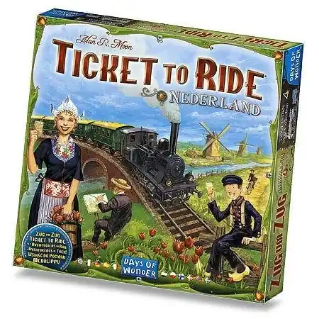 Mycket efterfrågad - Ticket to Ride Nederland (Exp.)