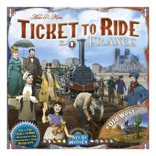 Ticket to Ride France & Old West (Exp.) (Swe) - Finns att beställa