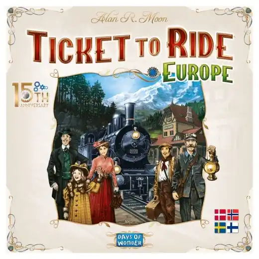 Fyndpris - Ticket to Ride Europe - 15-års jubileumsutgåva (Swe)