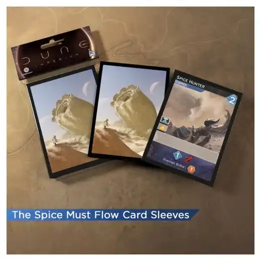 Dune Imperium Sleeves 63,5 x 88 mm - The Spice Must Flow - Så länge lagret räcker