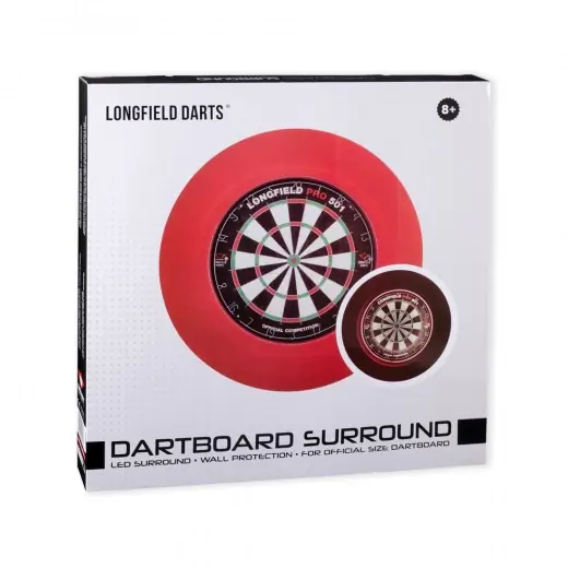 Spara mer | LED Dartsurround Röd