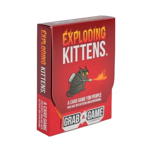 Exploding Kittens Grab & Game - Resespel (Eng) | Precis lanserat