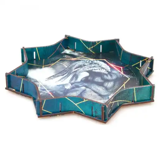 e-Raptor - Dice Tray Cthulhu 23 cm - Grey - Finns tillgänglig