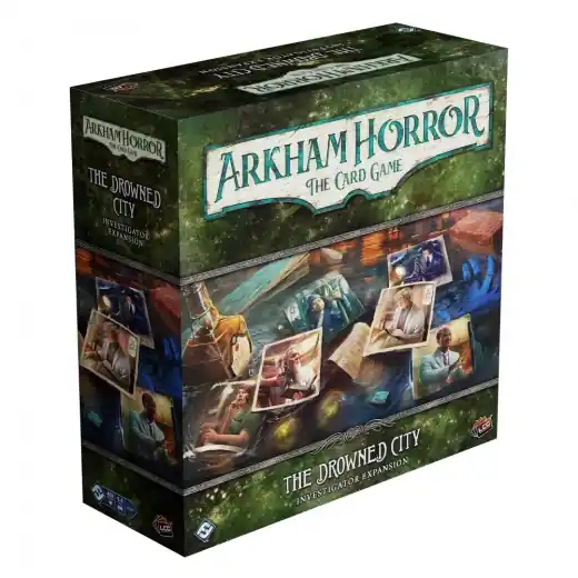 Dagens erbjudande - Arkham Horror TCG - The Drowned City Investigator Expansion