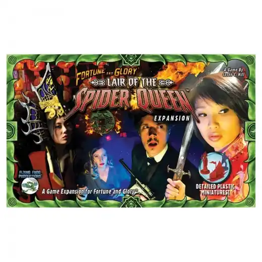 Precis tillagt | Fortune and Glory Lair of the Spider Queen (Exp.)