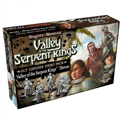 Finns i lager | Shadows of Brimstone Valley of the Serpent Kings - Alt Gender Hero Pack (Exp.)