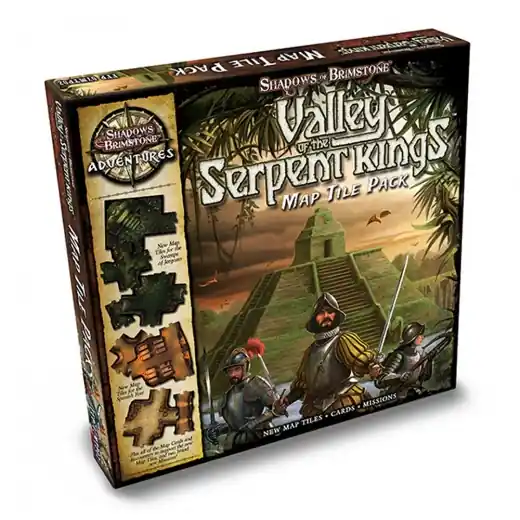 Kundernas favorit | Shadows of Brimstone Valley of the Serpent Kings - Map Tile Pack (Exp.)
