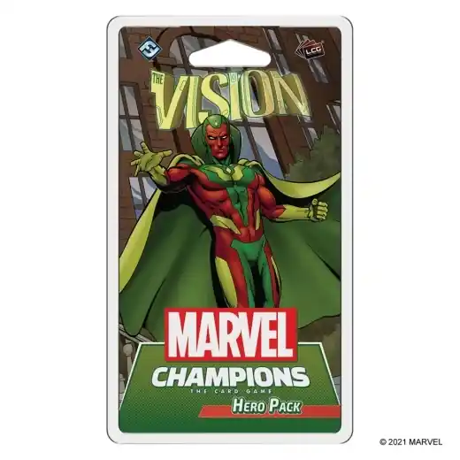 Få kvar i lager | Marvel Champions TCG Vision Hero Pack (Exp.)