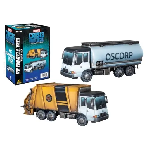 Marvel Crisis Protocol - NYC Commercial Truck Terrain Pack (Exp.) - Kanonpris