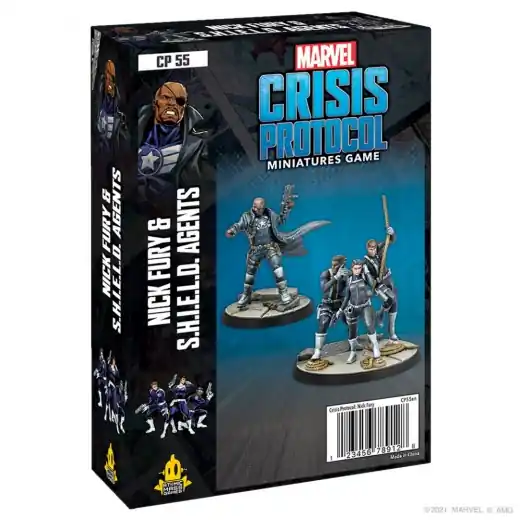 Marvel Crisis Protocol - Nick Fury and S.H.I.E.L.D. Agents (Exp.) - Snabb leverans