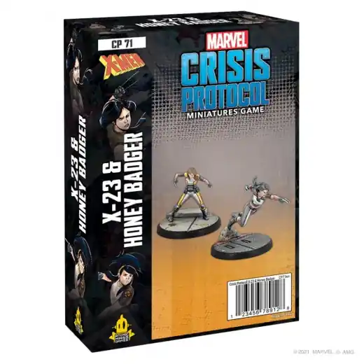 Fynd | Marvel Crisis Protocol - X-23 and Honey Badger (Exp.)