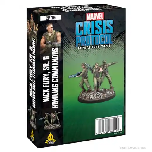 Så länge lagret räcker - Marvel Crisis Protocol - Nick Fury, Sr. and the Howling Commandos (Exp.)