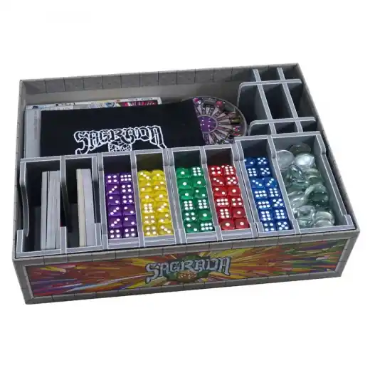 Bästsäljare - Folded Space Insert - Sagrada + Expansions