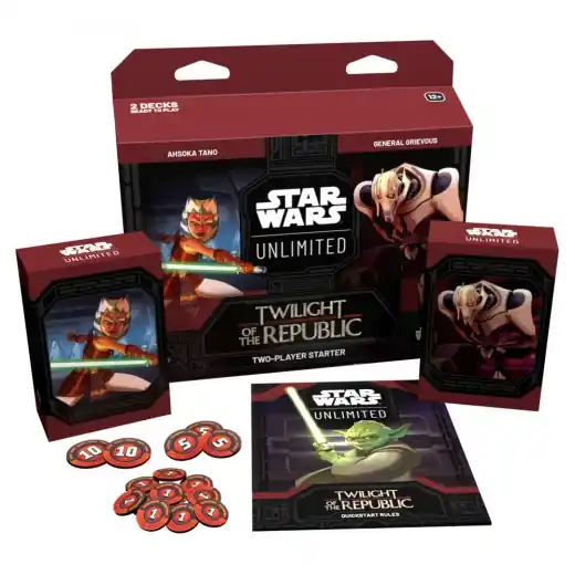 Star Wars Unlimited - Twilight of the Republic Two-Player Starter - Rea