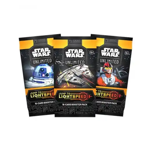 Hög kvalitet | Star Wars Unlimited - Jump to Lightspeed Booster Pack