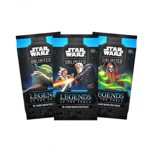 Mycket uppskattad - Star Wars Unlimited - Legends of the Force Booster Pack