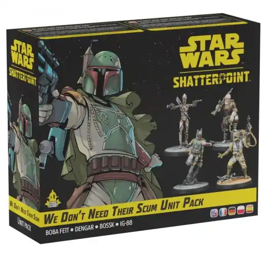 Handla nu | Star Wars Shatterpoint - We Don’t Need Their Scum Squad Pack (Exp.)