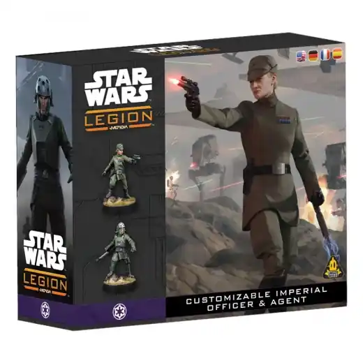 Kan beställas | Star Wars Legion - Customizable Imperial Officer & Agent (Exp.)