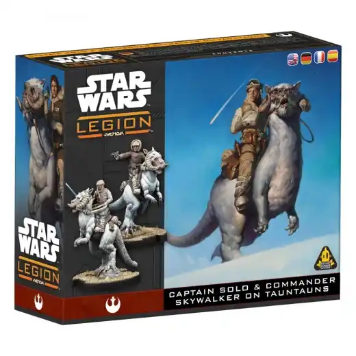 Fyndpris | Star Wars Legion - Captain Solo & Commander Skywalker on Tauntauns (Exp.)