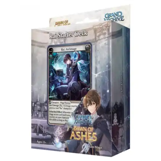 Grand Archive TCG Dawn of Ashes Starter - Rai - Säker betalning