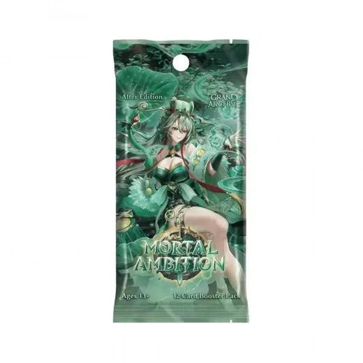 Grand Archive TCG Mortal Ambition Booster Pack - Missa inte erbjudandet