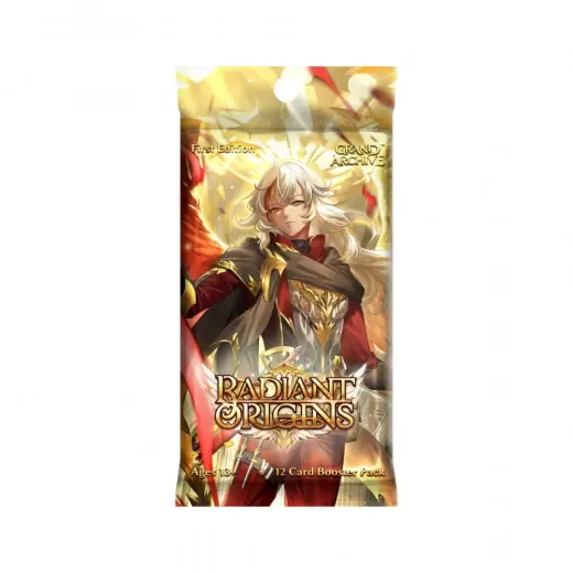 Grand Archive TCG Radiant Origins First Edition Booster Pack | Erbjudandet går snart ut