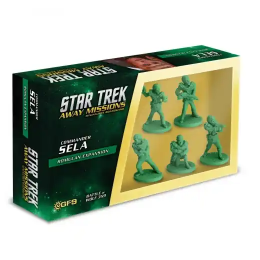 Precis lanserat - Star Trek Away Missions - Commander Sela Romulan Expansion