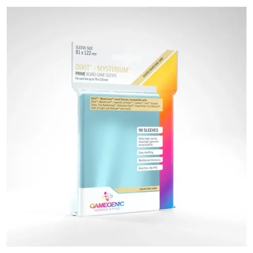 GameGenic Prime Sleeves Clear 79 x 120 mm - Erbjudande