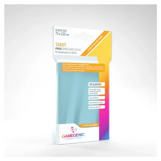 GameGenic Prime Sleeves Clear 71 x 120 mm - Topprodukt