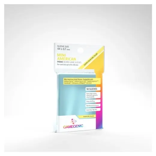 GameGenic Prime Sleeves Clear 42 x 65 mm - Reapris