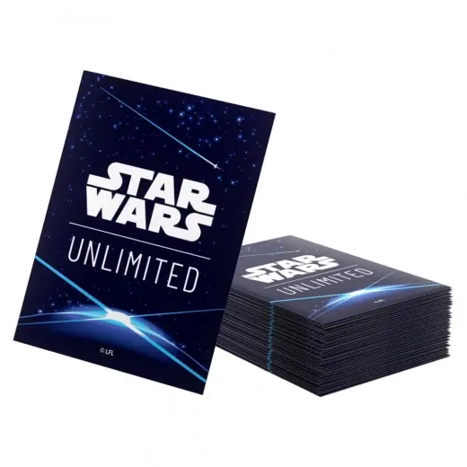 Expressfrakt | GameGenic Art Sleeves 64 x 90 mm - Star Wars Card Back Blue